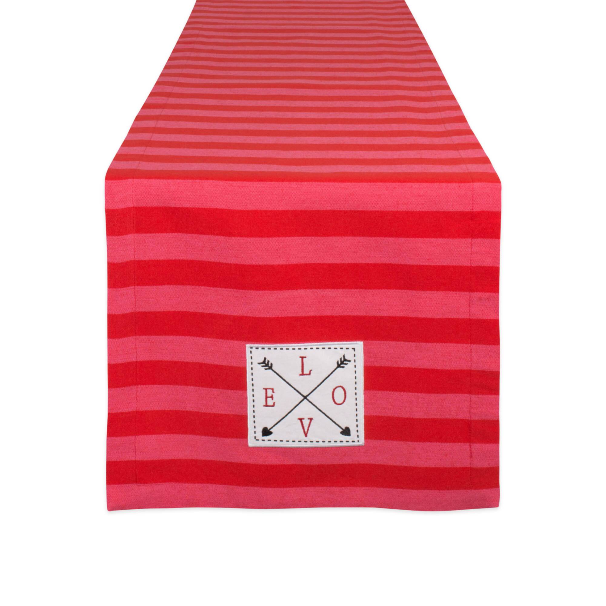 DII® 72" In Love Embellished Table Runner